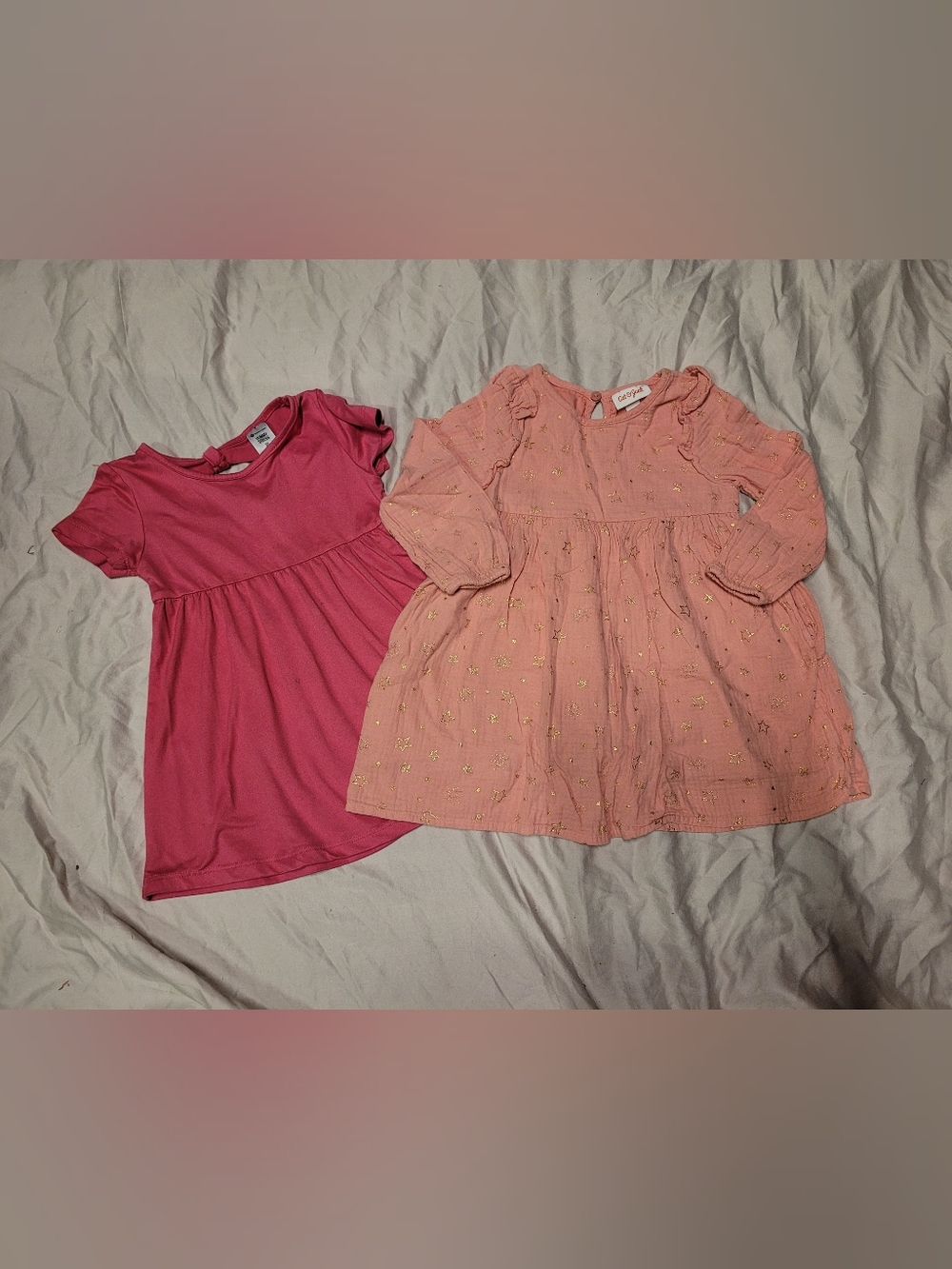 Cat & Jack Pink Mini Dress Set